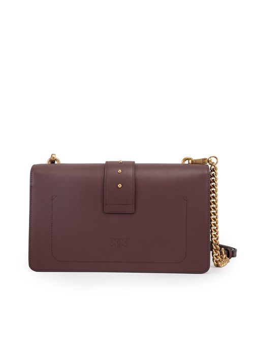 Borsa Classic Love One Simply Cioccolato amaro Gold PINKO | 105857 A0F1L86Q